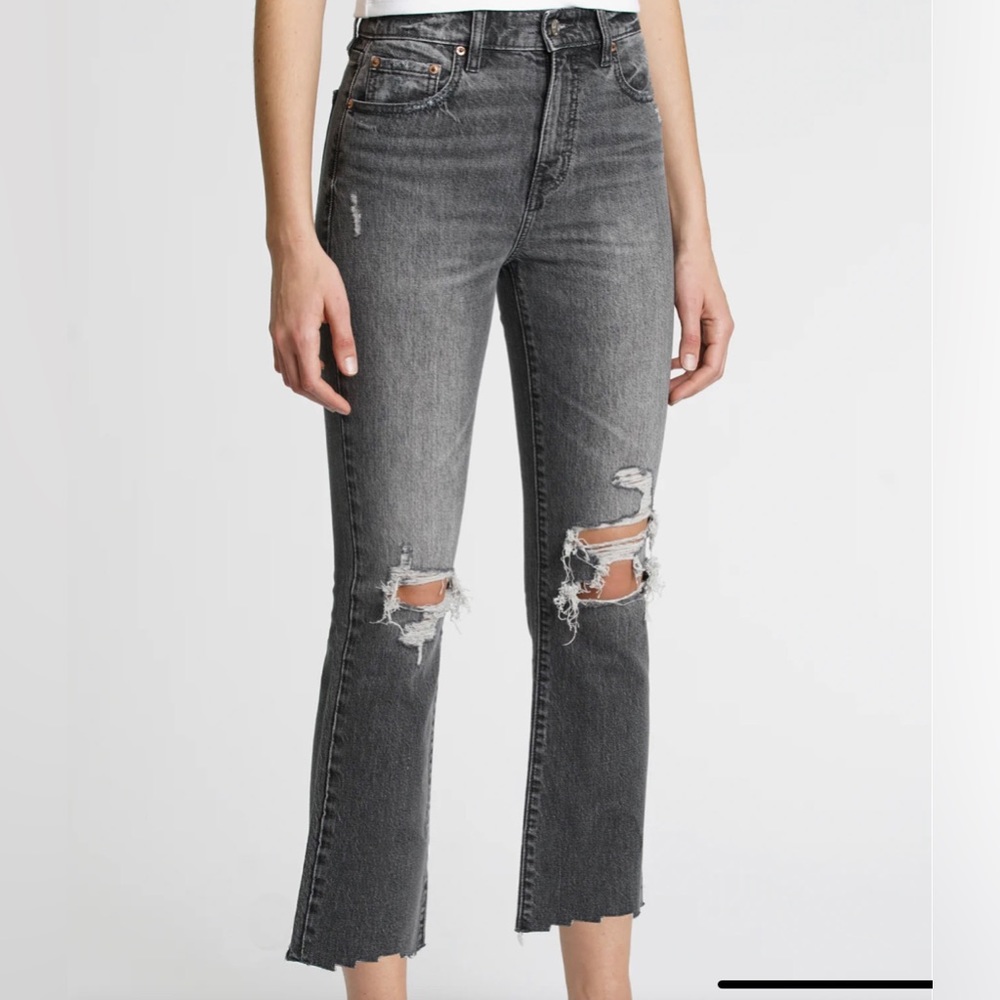 DAZE denim —shy girl high rise kick flare